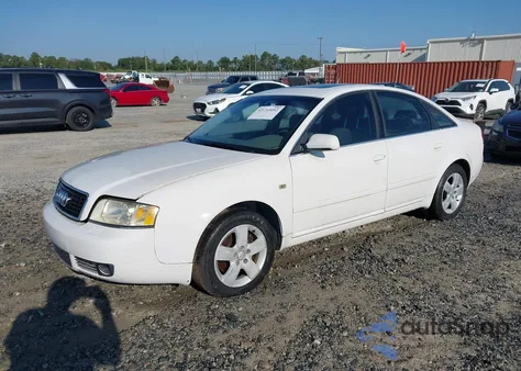 2002 Audi A6 3.0L z USA, uszkodzony, nr VIN WAULT64B72N029243
